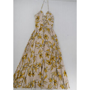 NEW Rachel Pally Striped Lily Harriet Women's Large Maxi Dress Lace Up Bust